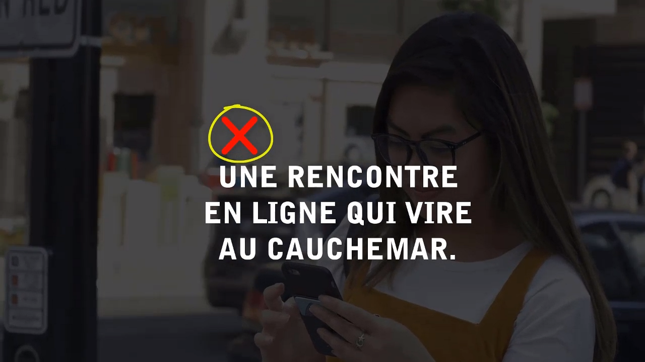 Une rencontre en ligne qui vire au cauchemar.