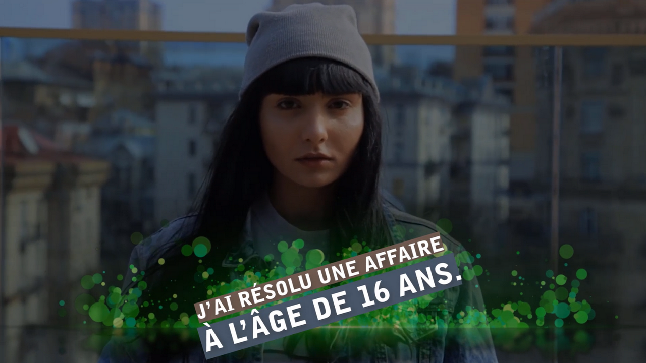 J’ai résolu une affaire à l’âge de 16 ans.