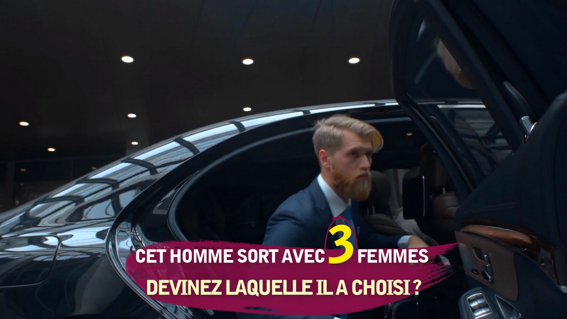 Cet homme sort avec trois femmes, devinez laquelle il a choisi..