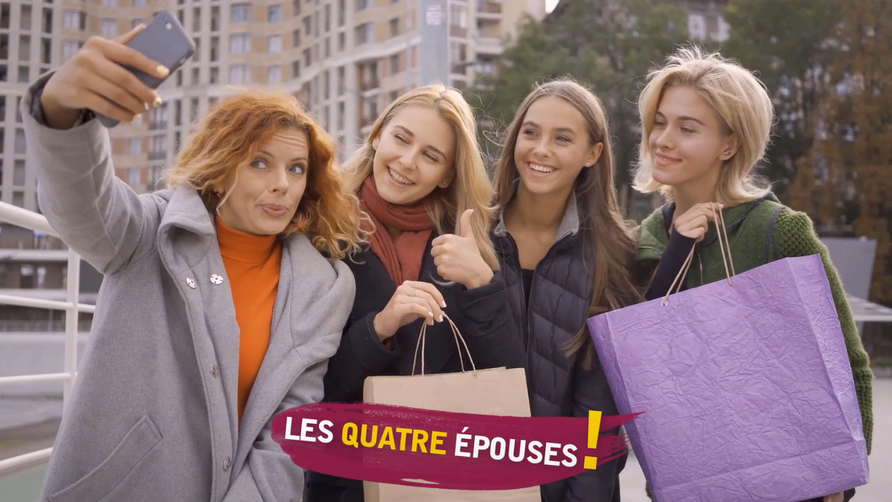 On a tous ces quatre épouses !