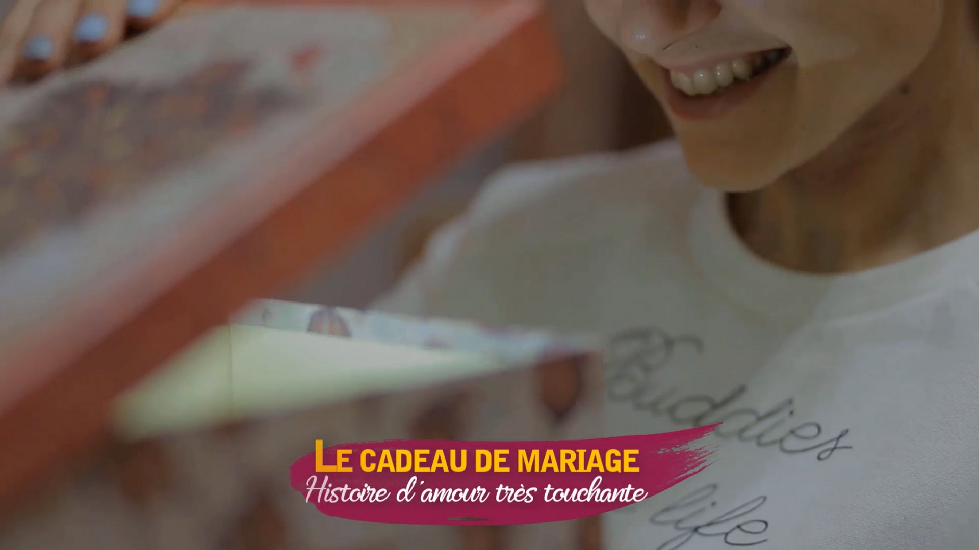 Le cadeau de mariage! une très belle leçon de vie