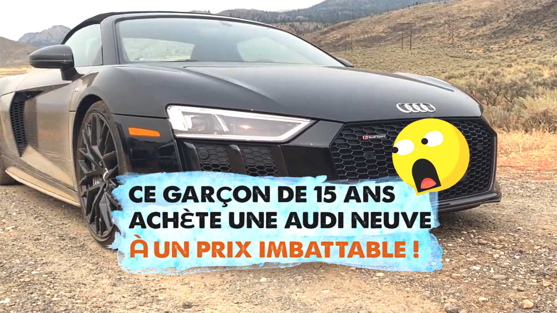 Ce garçon de 15 ans achète une Audi neuve à un prix imbattable !