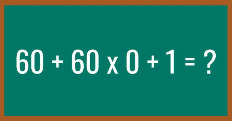 comptez vous parmi les plus intelligents ce probleme mathematique vous donnera la reponse