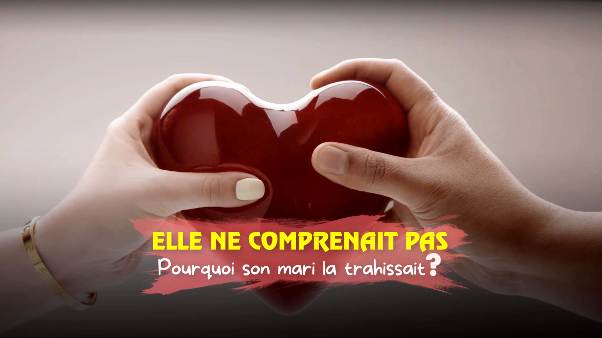 Elle ne comprenait pas pourquoi son mari la trahissait