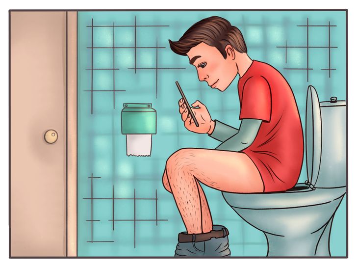 6 raisons pour lesquelles vous ne devriez pas lire pendant que vous etes aux toilettes4