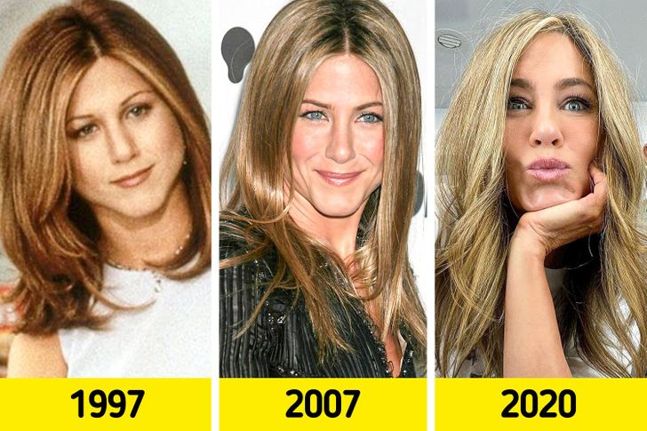 Les coiffures de 18 celebrites depuis leur premiere apparition sur le grand ecran jusqua aujourdhui1
