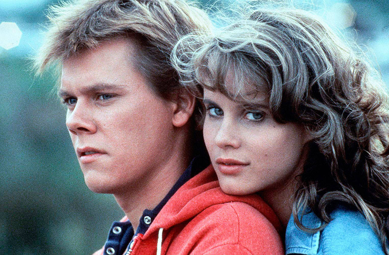 Lori Singer and Kevin Bacon