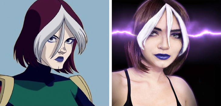 Rogue de X Men Evolution