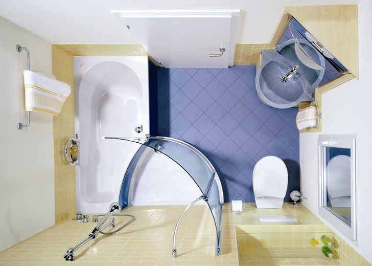 11 idees brillantes pour les salles de bains etroites 2