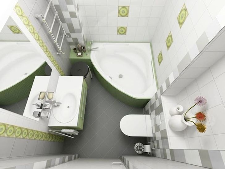 11 idees brillantes pour les salles de bains etroites 3