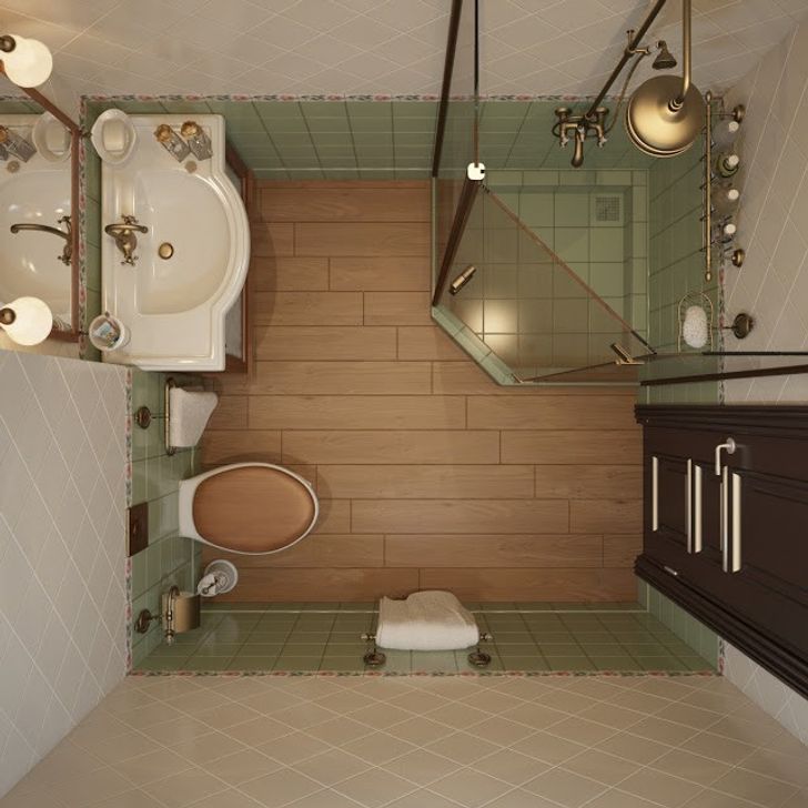 11 idees brillantes pour les salles de bains etroites 4