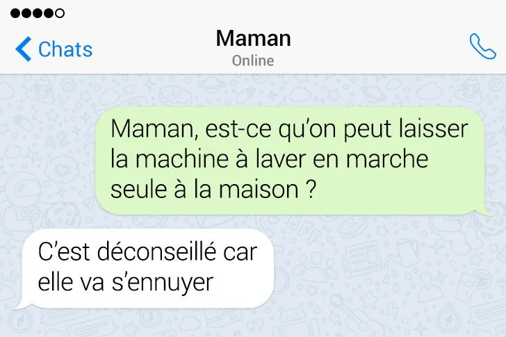 sms papa texto drole