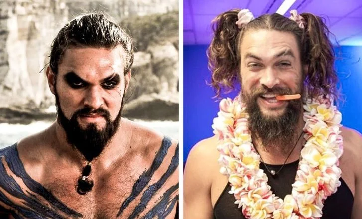 6 acteurs célèbres qui mènent une vie opposée aux personnages qu’ils incarnent dans les films hollywoodiens Jason Momoa