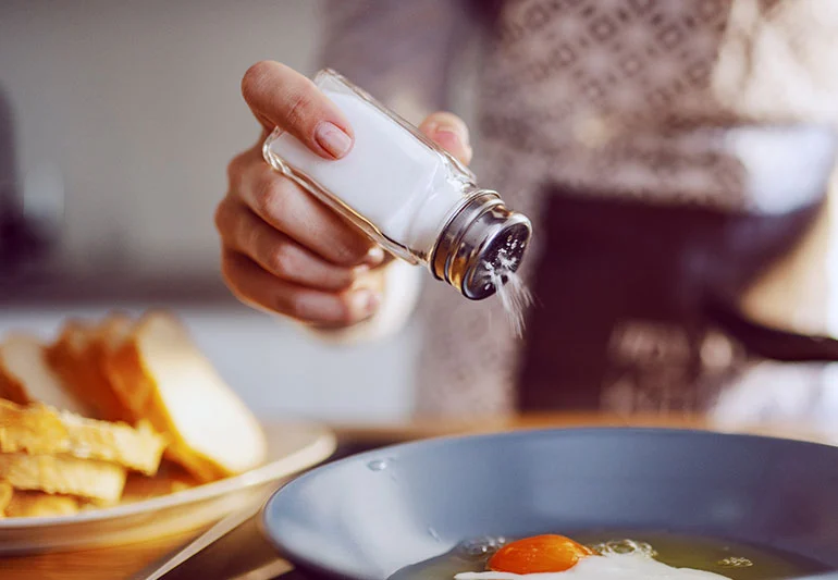 ajouter du sel aliments fade