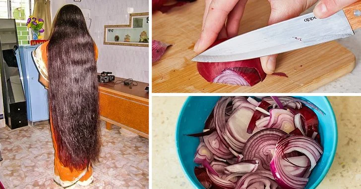 le jus d'oignon et l'huile de noix de coco