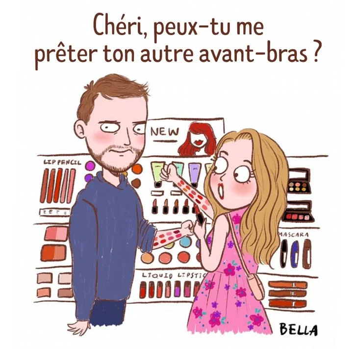 Bande dessinée couple
