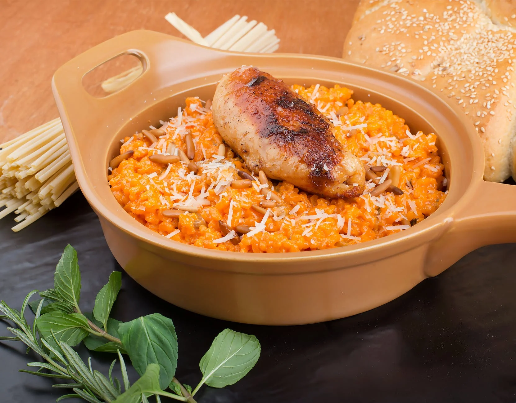  prendre du poids  risotto plat