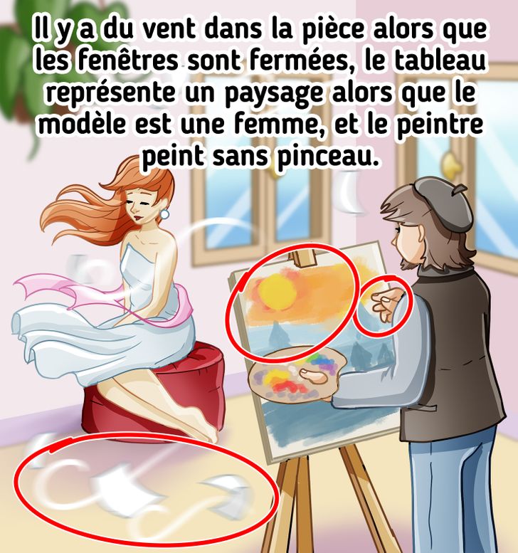 Parviendrez vous a identifier les erreurs dans ces 14 images en moins de 10 secondes 22