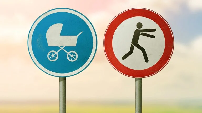childfree concepts pas d'enfants fuir