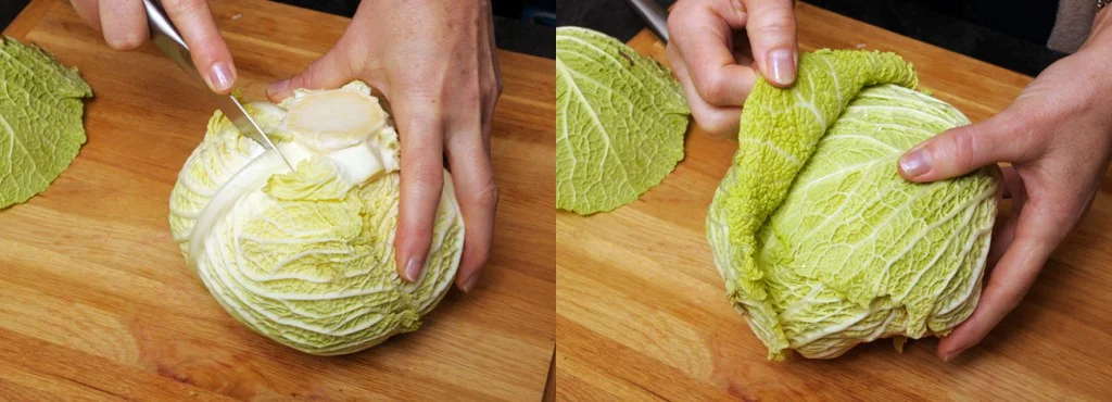comment utiliser les feuilles de chou 