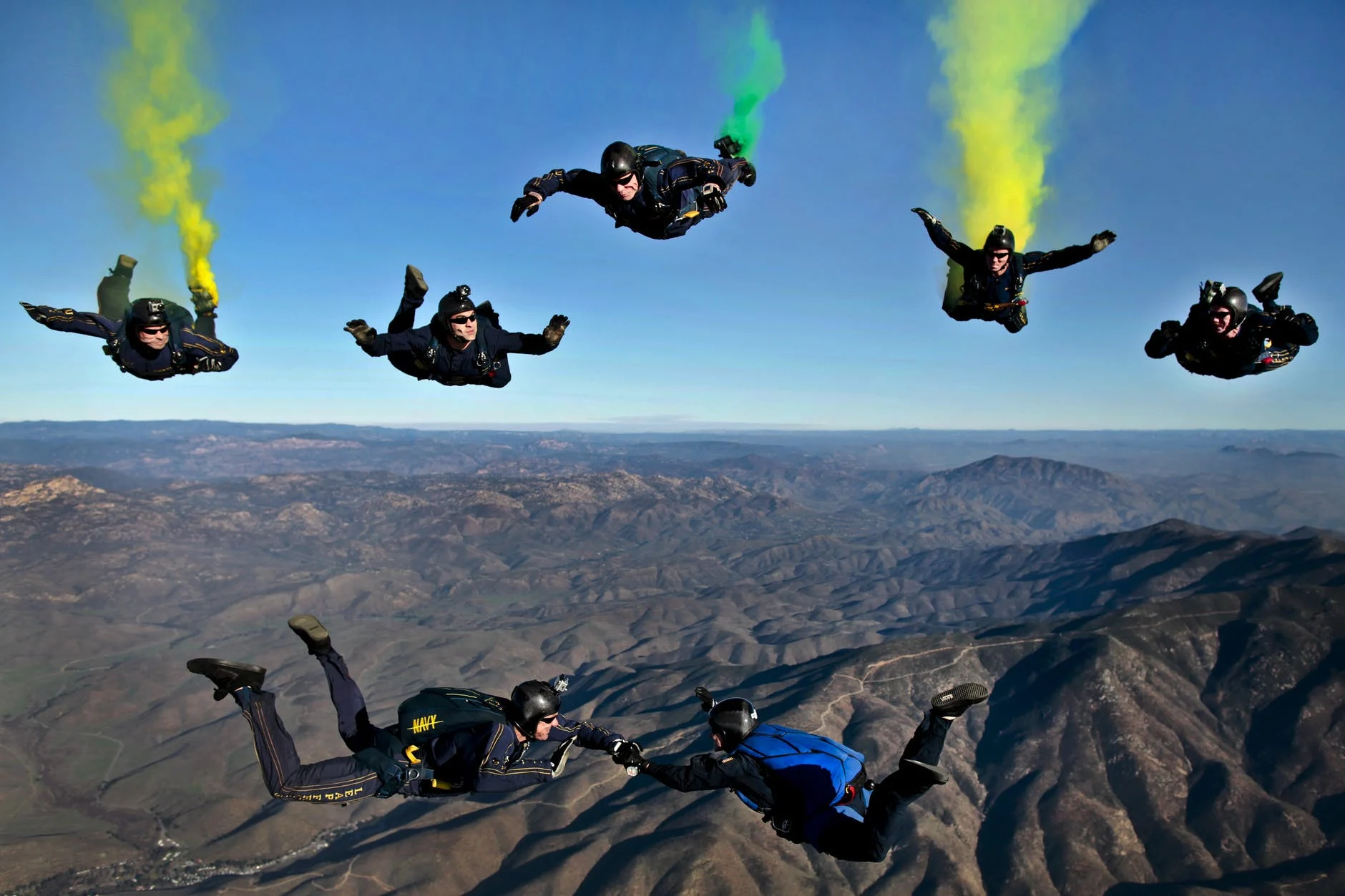 parachutes groupe