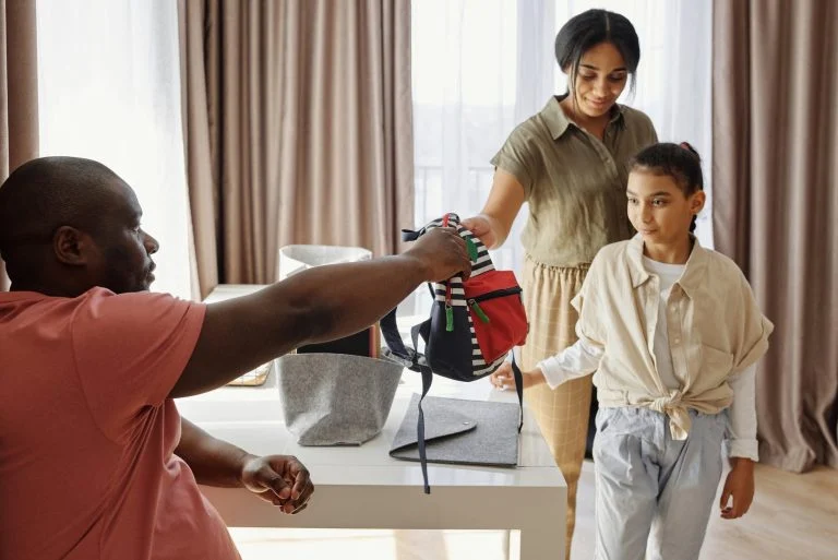 parents fille éducation