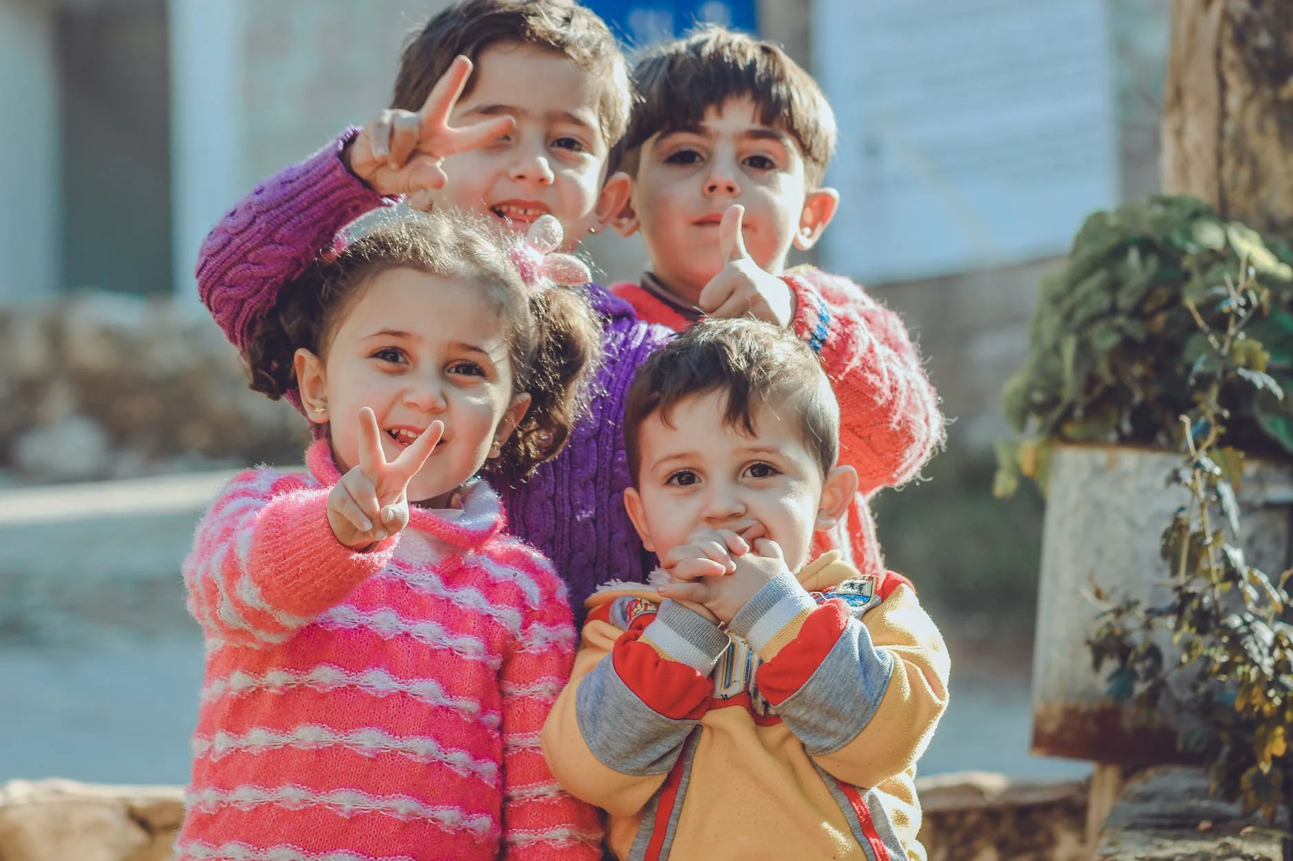 des enfants