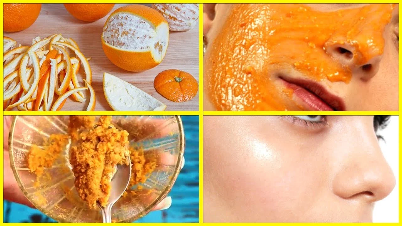 3. Les peaux d'orange séchées