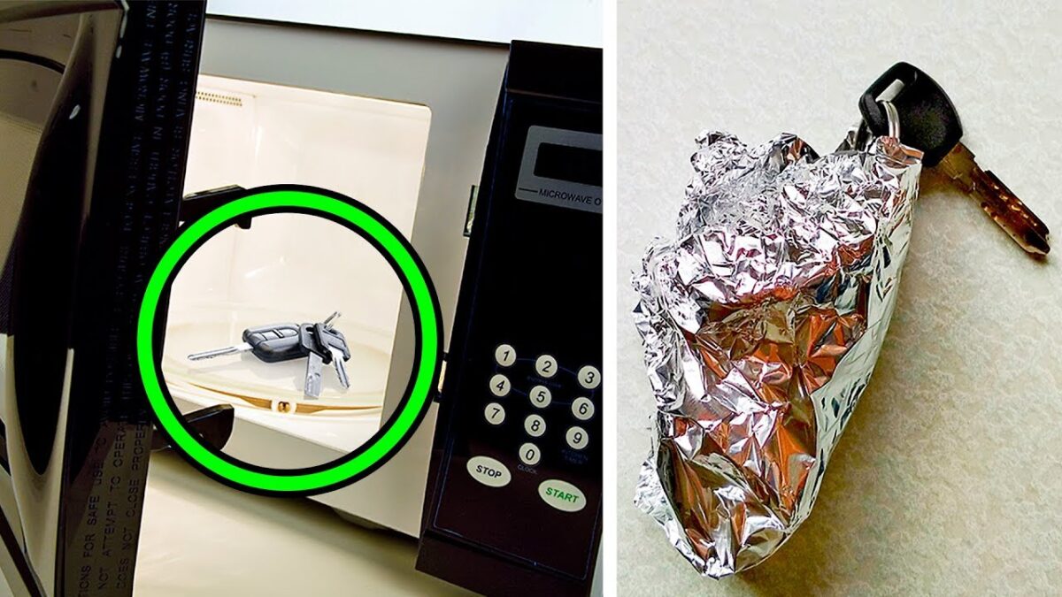 Pourquoi vous devez toujours emballer vos clés de voiture dans du papier d&rsquo;aluminium ?