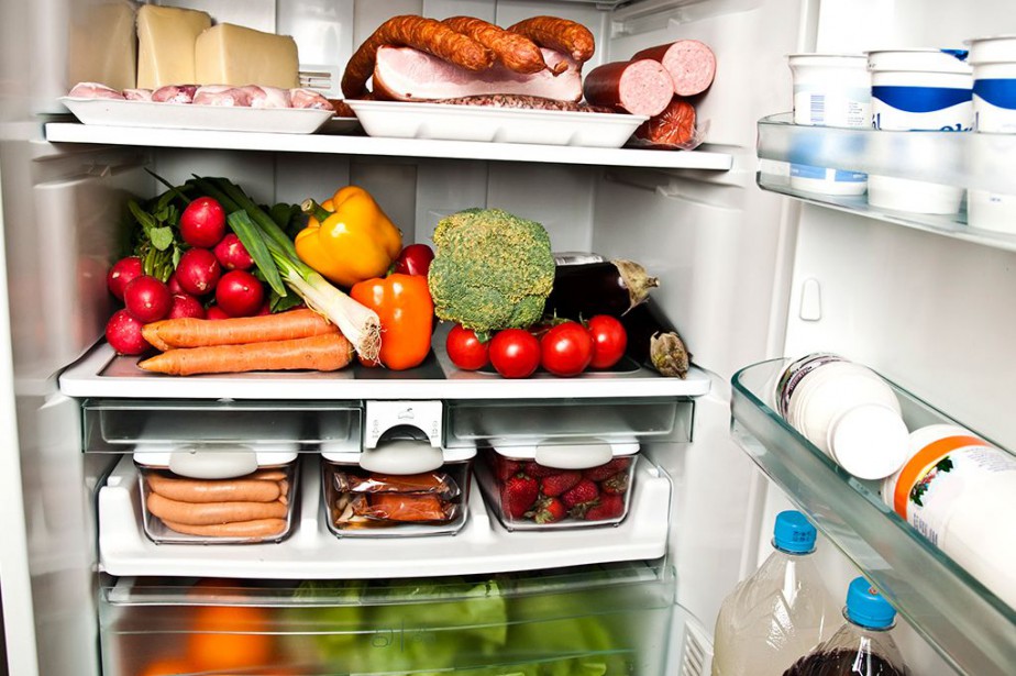 aliments chauds dans votre réfrigérateur