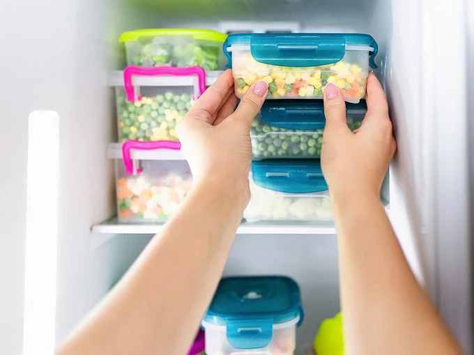 aliments chauds dans votre réfrigérateur