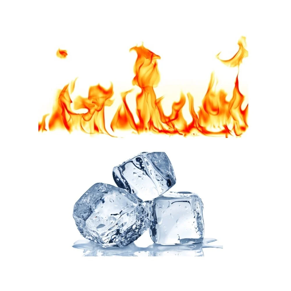 la chaleur et à la glace