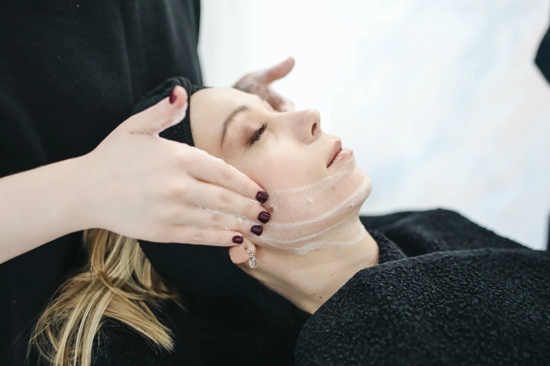 nettoyage du visage