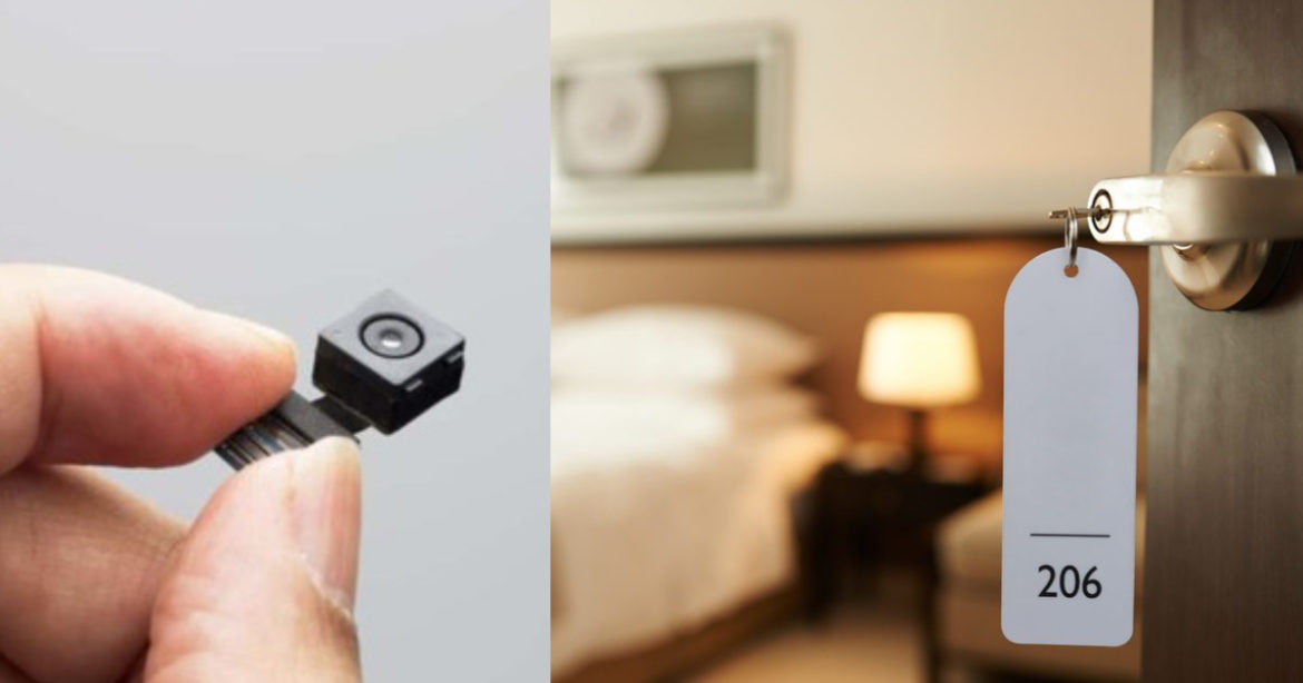 camera espion dans les hôtels les chambres