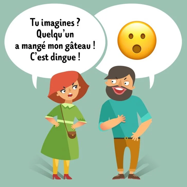 dessin femme homme menteur 