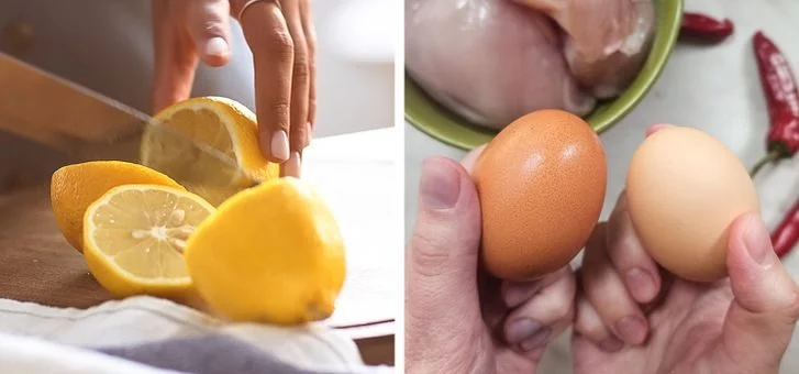 Ils ramollissent la viande avec du jaune d'œuf