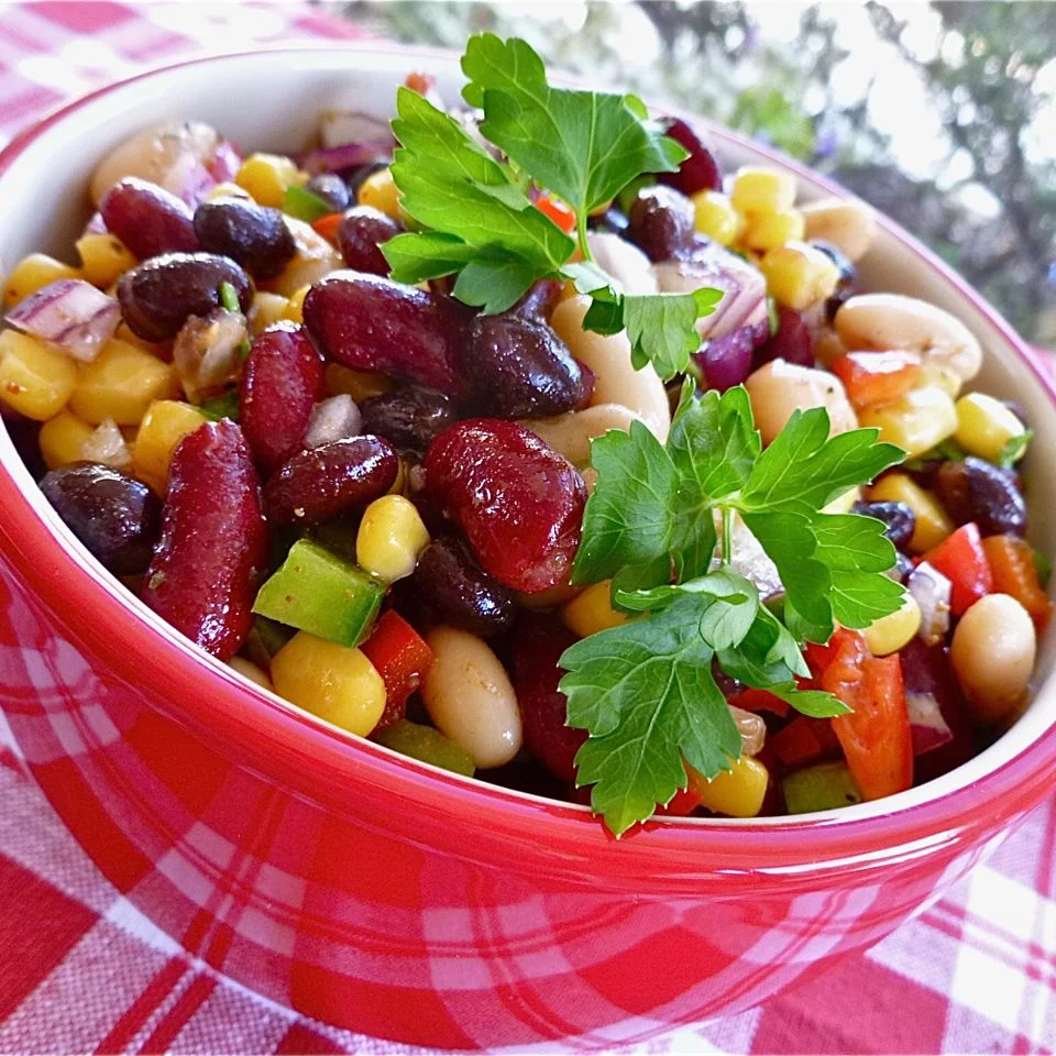 haricots salades