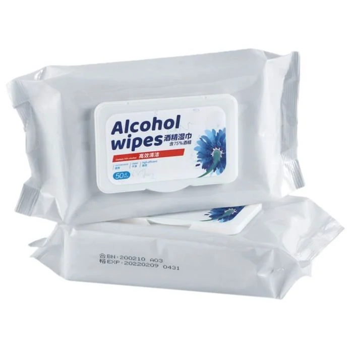 Lingettes alcoolisées