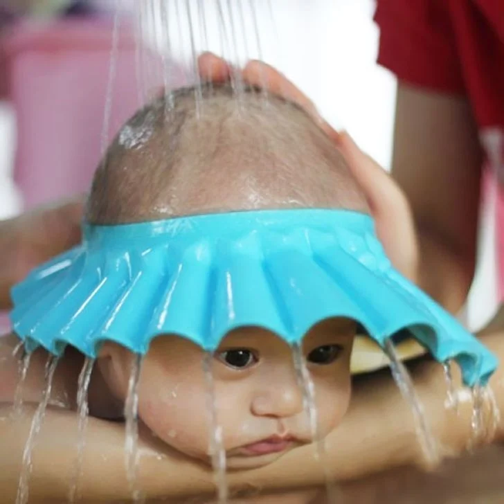 Protégez ses yeux en prenant son bain