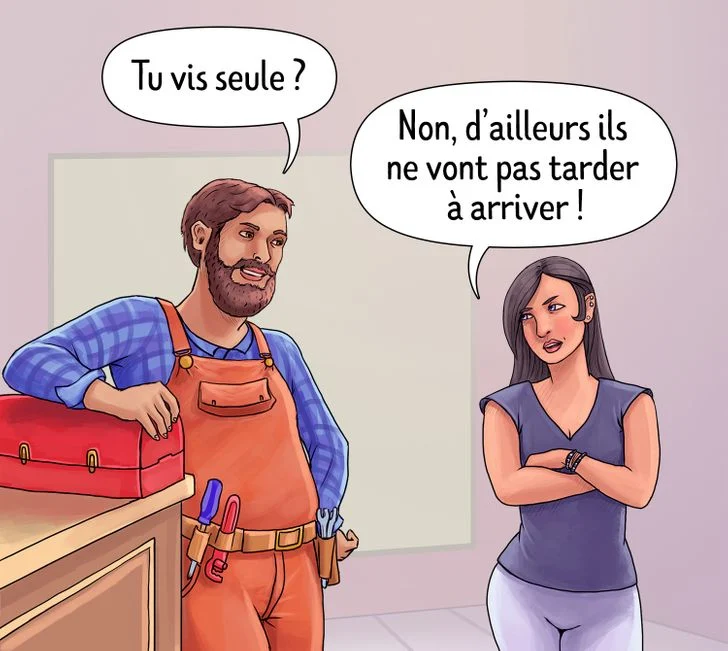 les femmes sécurité danger protection 