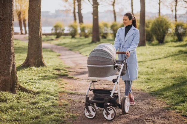 promenades bébé maman