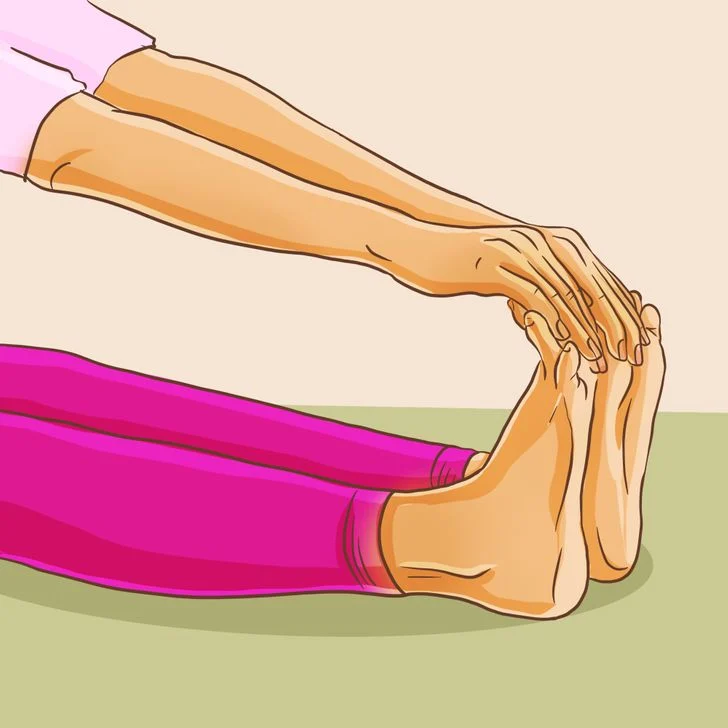Flexions des orteils