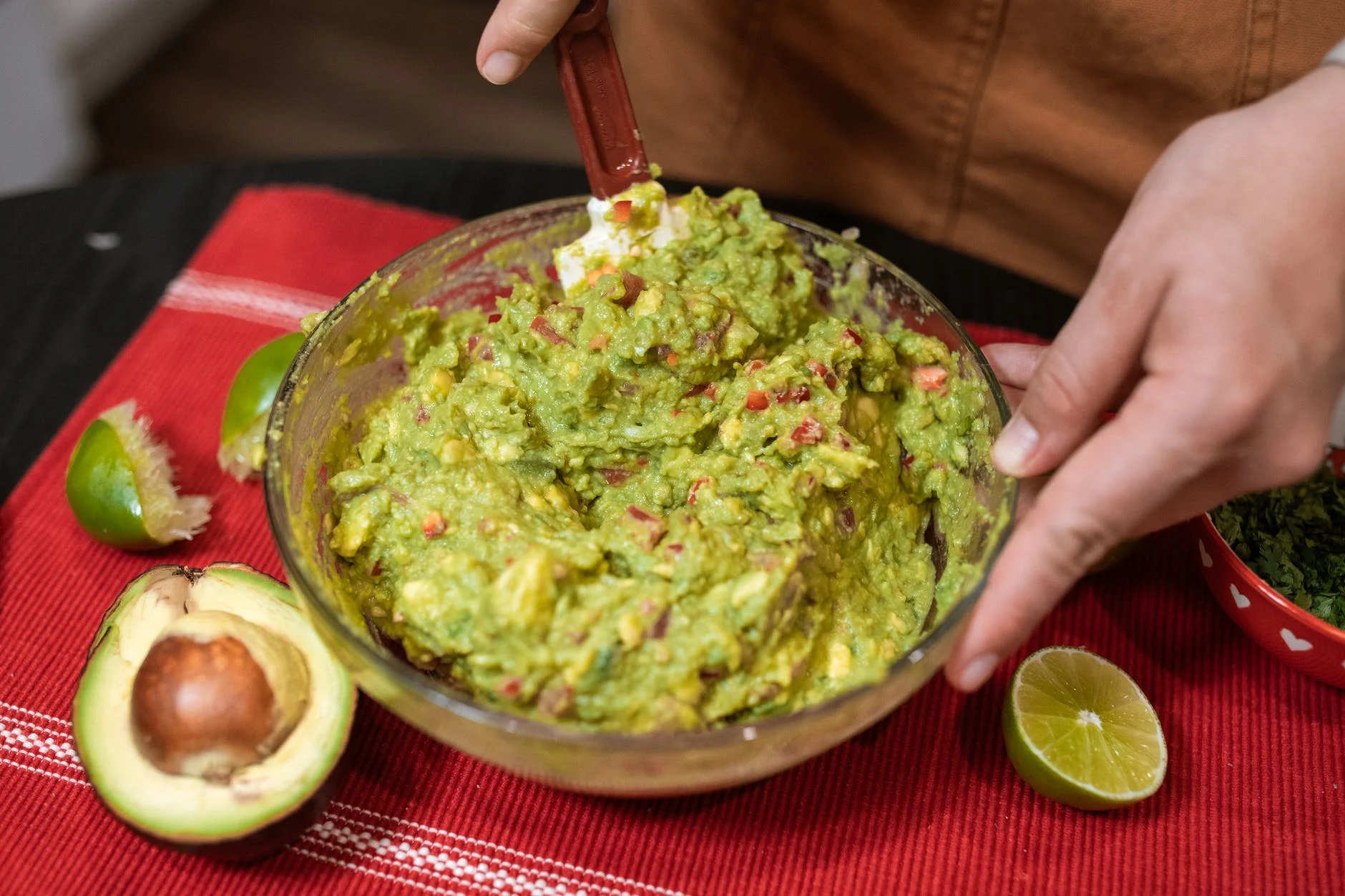guacamole condiment sauce
