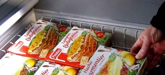 Les repas surgelés