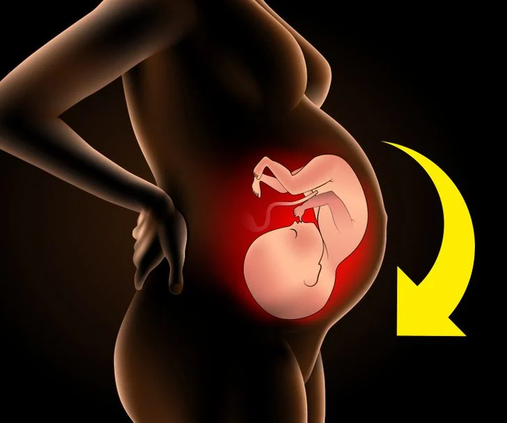 Vous sentez que le bébé descend dans le bassin