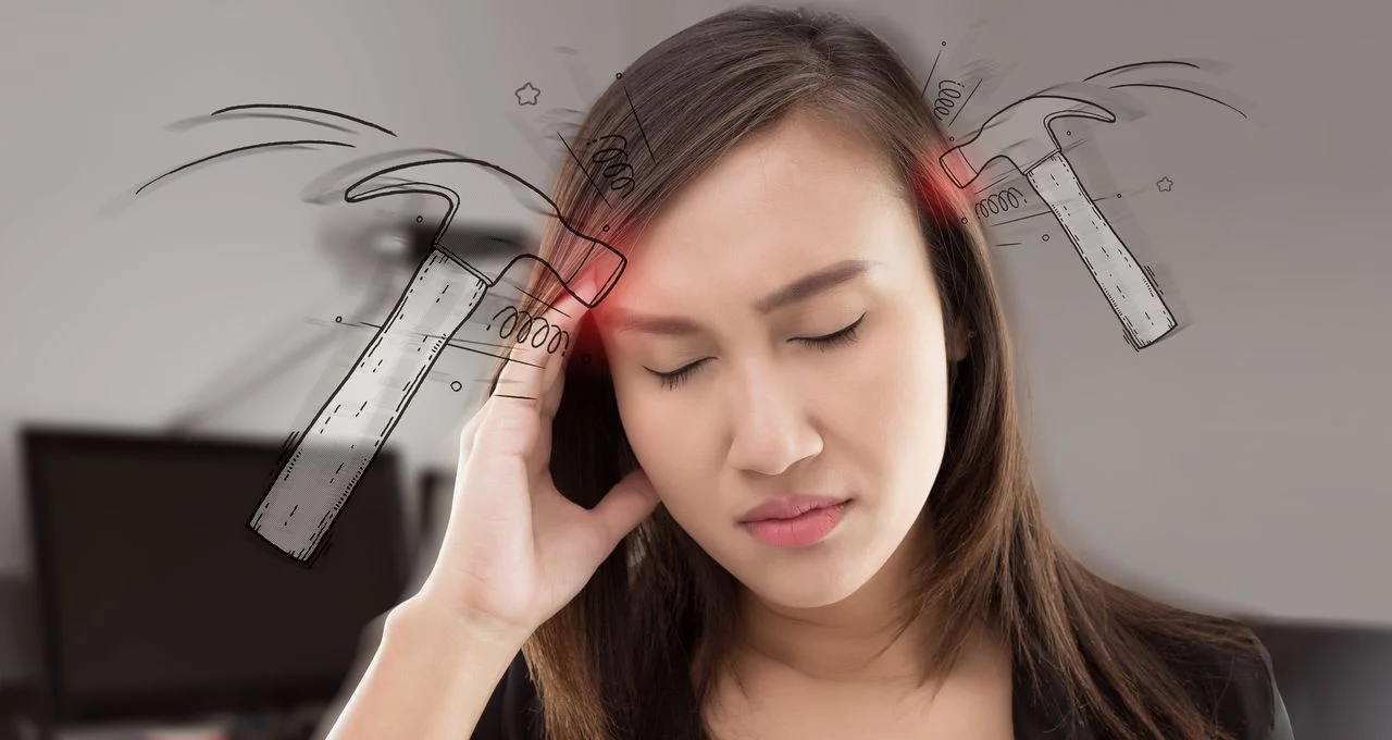 Les symptômes d'une céphalée de tension