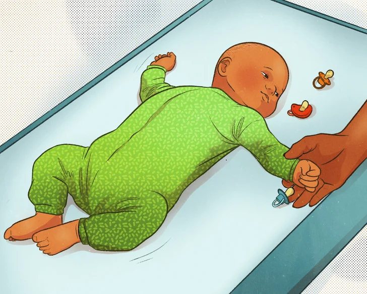 Apprenez à votre bébé à trouver sa tétine pendant la nuit