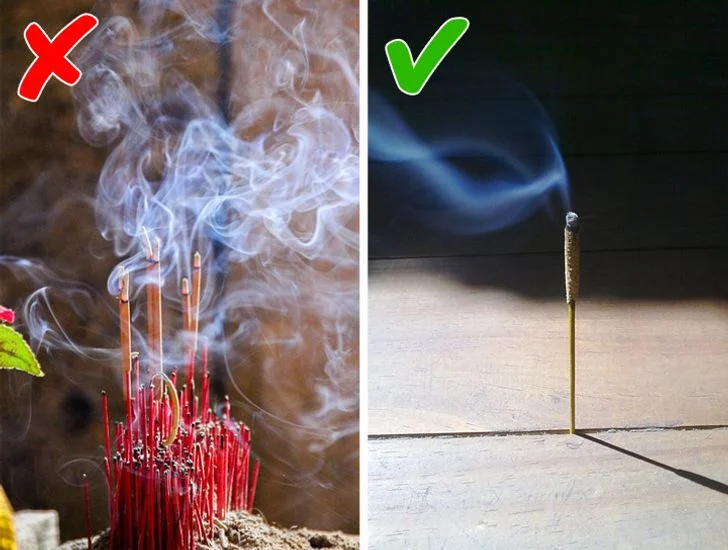 Brûler de l'encens