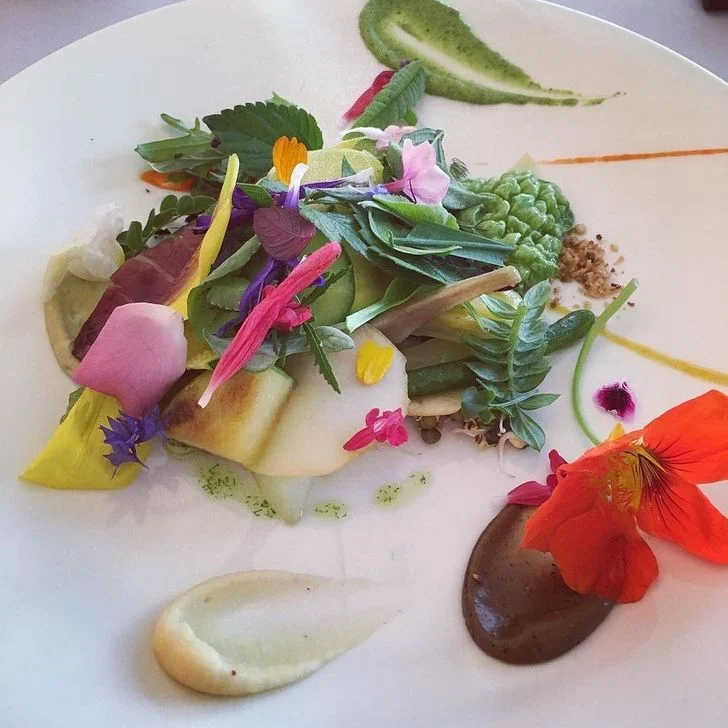 Chaque plat est une œuvre d'art du chef