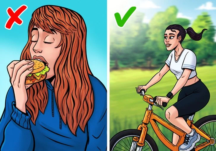 Le secret est de manger moins et de bouger plus